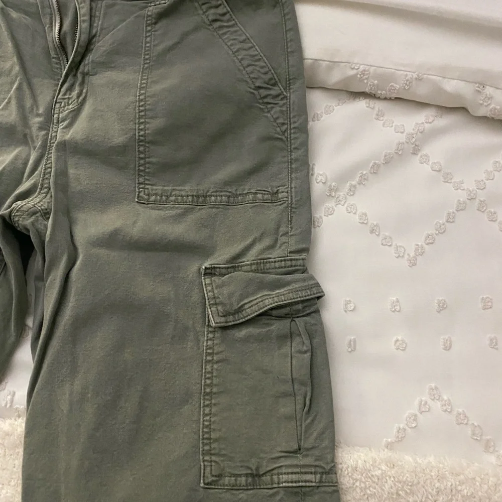 American Eagle Outfitters Green Cargo Pants - Picture 5 of 6